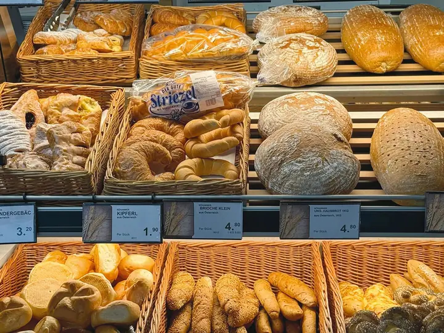 Brot & Gebäck im Glückstreff